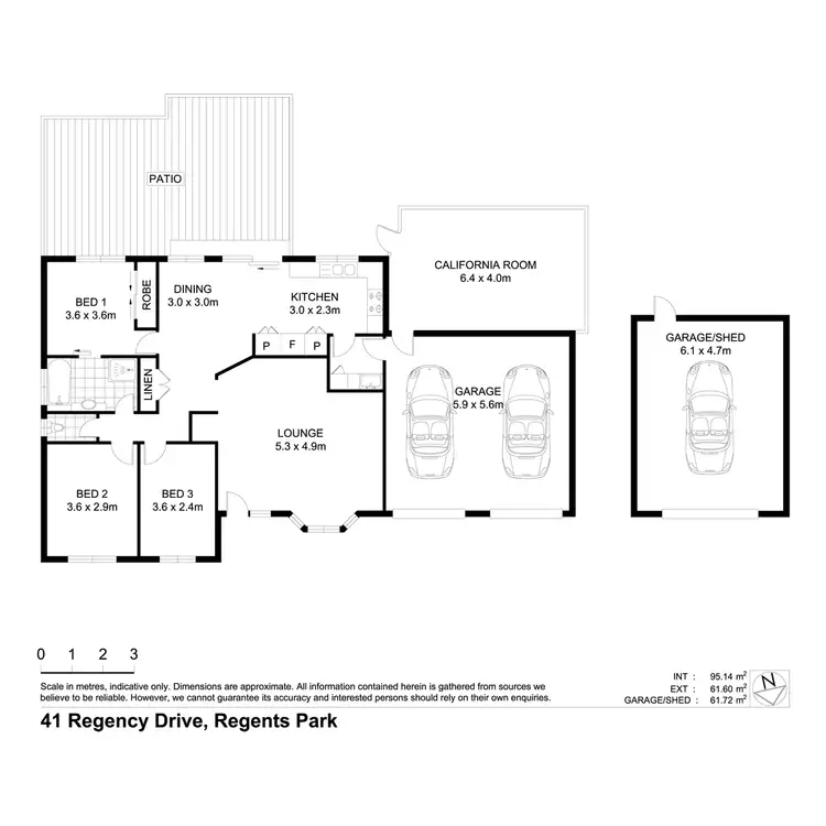 Floorplan of Homely house listing, 41 Regency Drive, Regents Park QLD 4118