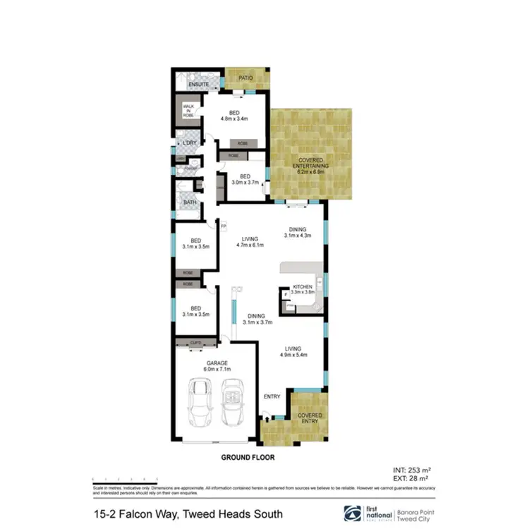 Floorplan of Homely house listing, 15/2 Falcon Way, Tweed Heads South NSW 2486