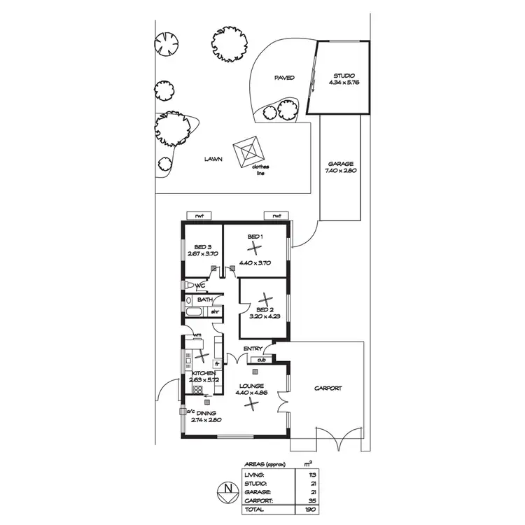 Floorplan of Homely house listing, 24 Seafield Street, Largs North SA 5016