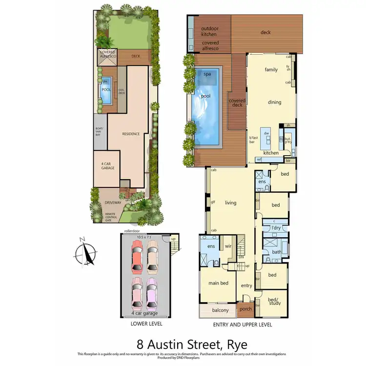 Floorplan of Homely house listing, 8 Austin Street, Rye VIC 3941