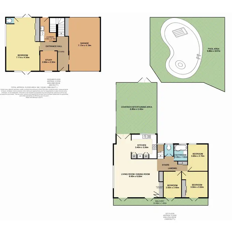 Floorplan of Homely house listing, 90 Albatross Road, Berkeley Vale NSW 2261