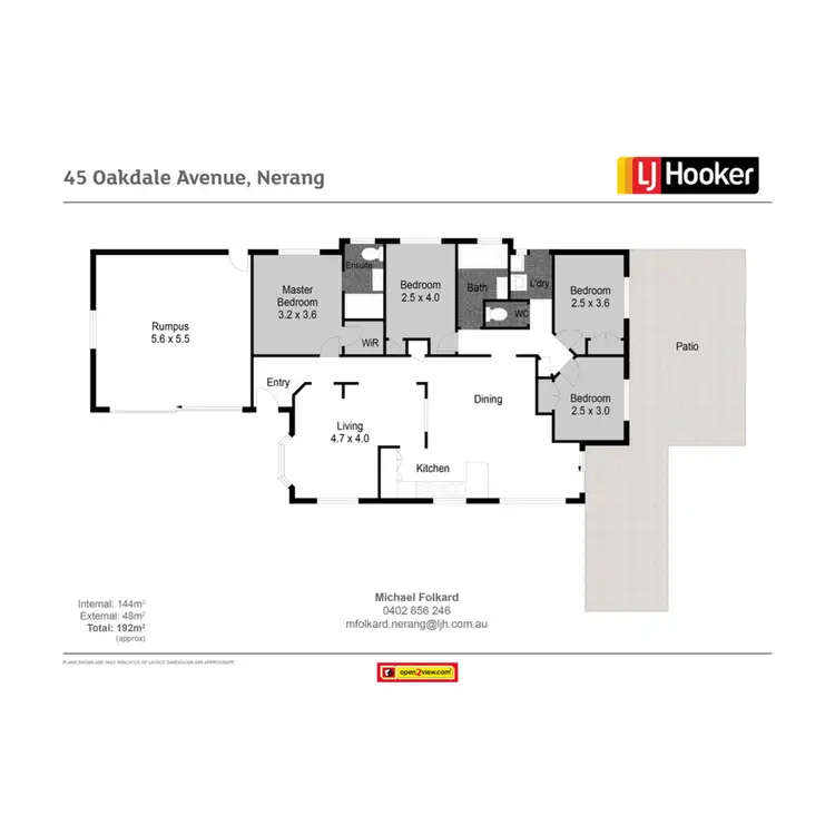 Floorplan of Homely house listing, 45 Oakdale Avenue, Nerang QLD 4211