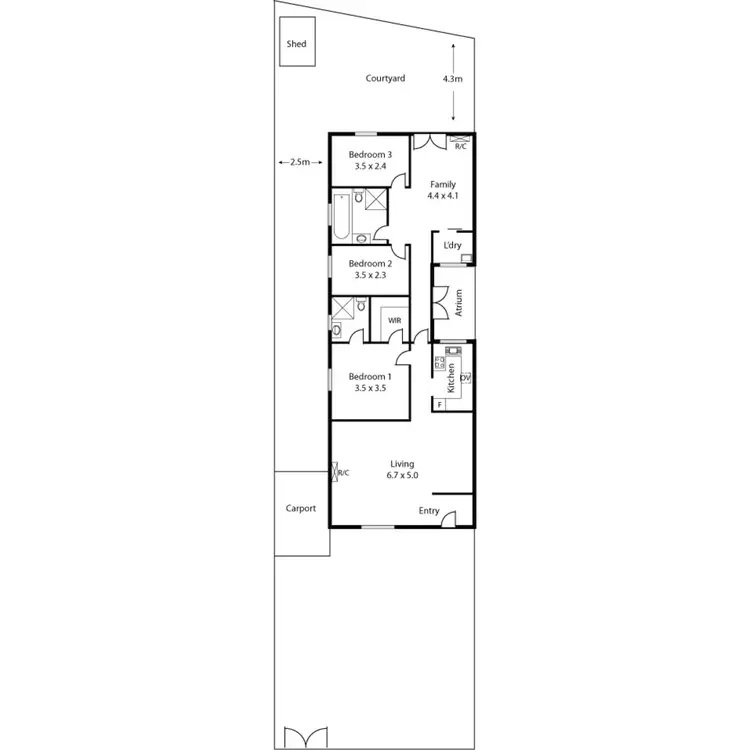 Floorplan of Homely house listing, 168 Wattle Street, Malvern SA 5061