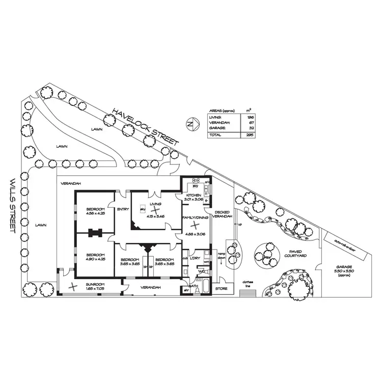 Floorplan of Homely house listing, 19 Wills Street, Largs Bay SA 5016