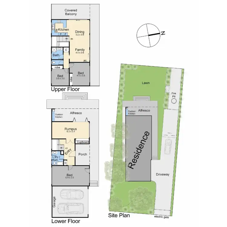 Floorplan of Homely house listing, 127 Somerset Drive, Mount Martha VIC 3934