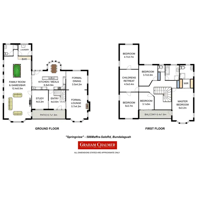 Floorplan of Homely house listing, 586 Maffra Sale Road, Bundalaguah VIC 3851