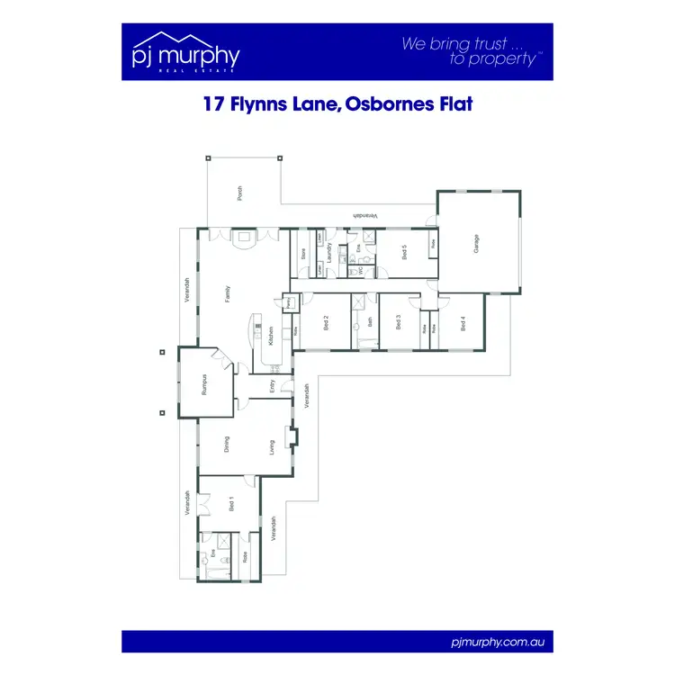 Floorplan of Homely house listing, 17 Flynns Lane, Osbornes Flat VIC 3691