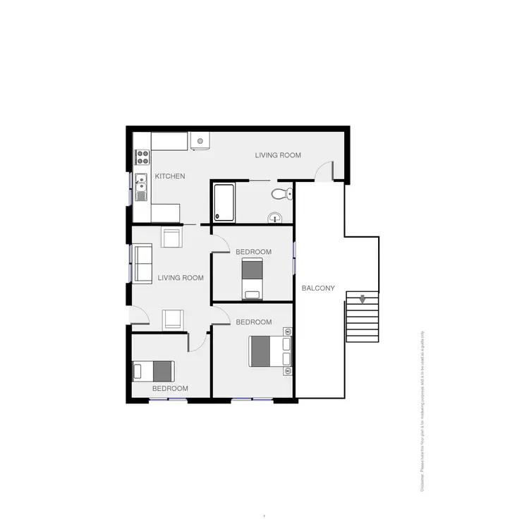Floorplan of Homely house listing, 66 Meringo Street, Bega NSW 2550