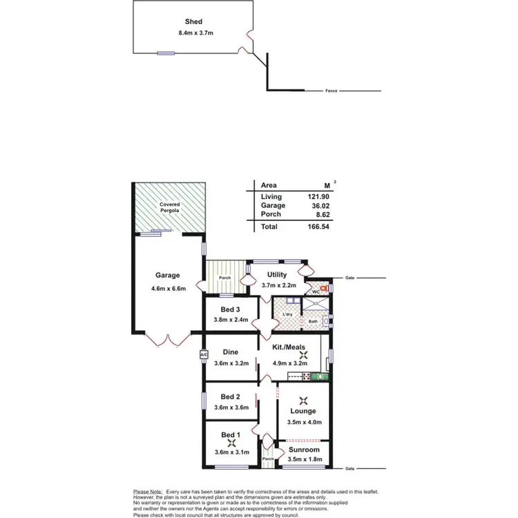 Floorplan of Homely house listing, 70 Agnes Street, Ottoway SA 5013