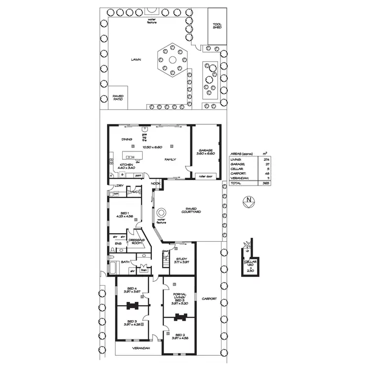 Floorplan of Homely house listing, 23 Opey Avenue, Hyde Park SA 5061