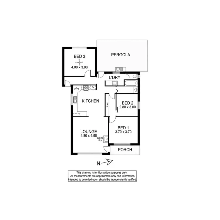 Floorplan of Homely house listing, 31 Anthony Street, Mount Gambier SA 5290