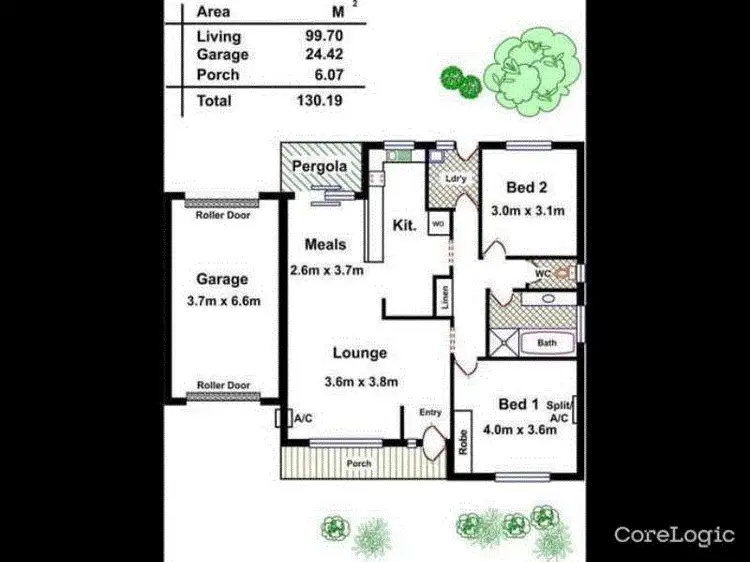 Floorplan of Homely house listing, 22/7 Whiting Road, St Agnes SA 5097