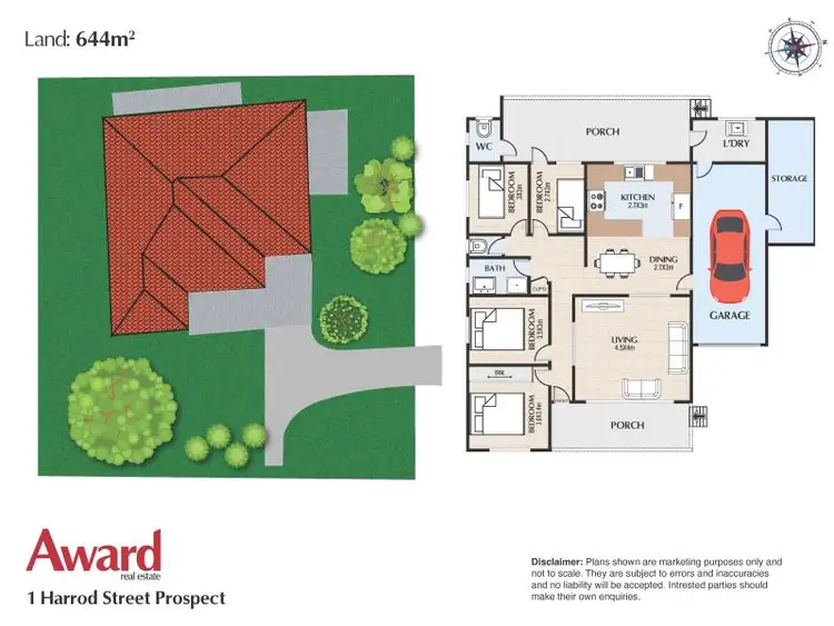 Floorplan of Homely house listing, 1 HARROD ST, Prospect NSW 2148