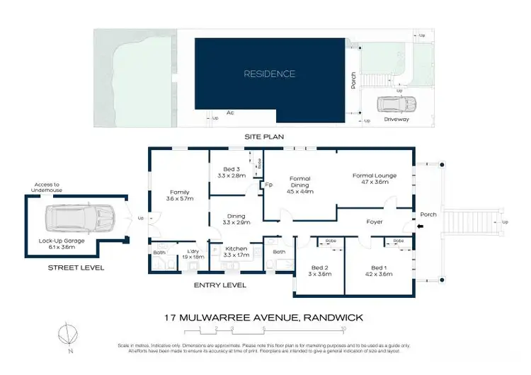 Floorplan of Homely house listing, 17 Mulwaree Avenue, Randwick NSW 2031