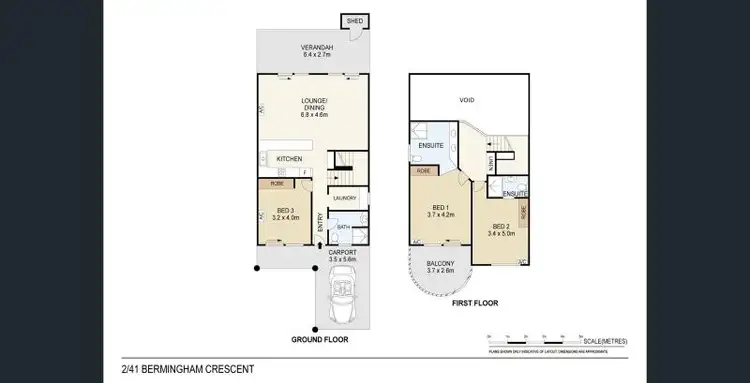 Floorplan of Homely unit listing, 2/41 Bermingham Crescent, Bayview NT 820