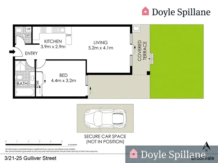Floorplan of Homely unit listing, 3/21-25 Gulliver Street, Brookvale NSW 2100