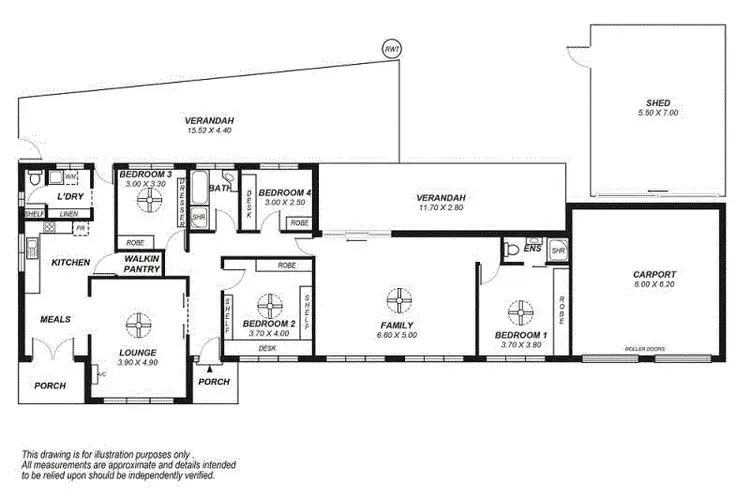 Floorplan of Homely house listing, 3 Vernon Crescent, Port Noarlunga South SA 5167
