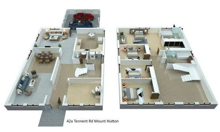 Floorplan of Homely house listing, 42a Tennent Rd, Mount Hutton NSW 2290