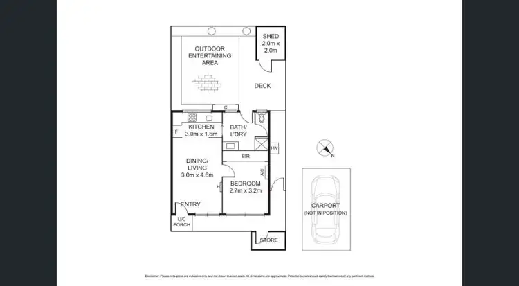 Floorplan of Homely unit listing, 5/88-90 Ballarat Road, Hamlyn Heights VIC 3215