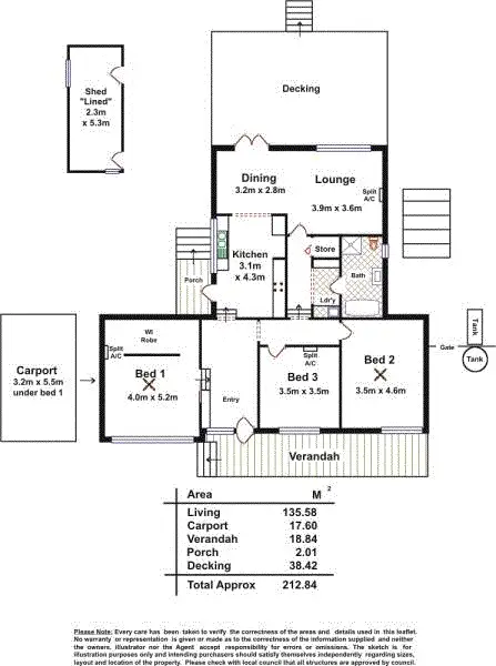 Floorplan of Homely house listing, 141 Gloucester Avenue, Belair SA 5052