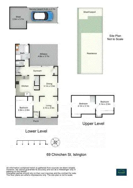 Floorplan of Homely house listing, 69 Chinchen Street, Islington NSW 2296