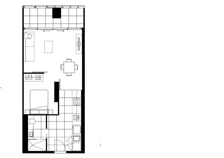Floorplan of Homely apartment listing, 306/35 Malcolm Street, South Yarra VIC 3141