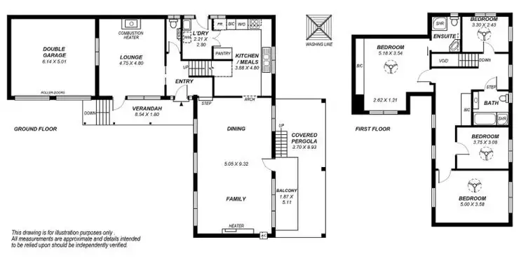 Floorplan of Homely house listing, 13 Yorke Drive, Pasadena SA 5042