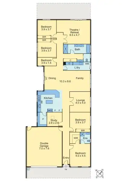 Floorplan of Homely house listing, 23 Cameron Road, Essendon VIC 3040