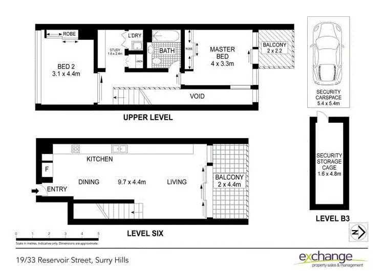 Floorplan of Homely unit listing, 19/33 Reservoir Street, Surry Hills NSW 2010