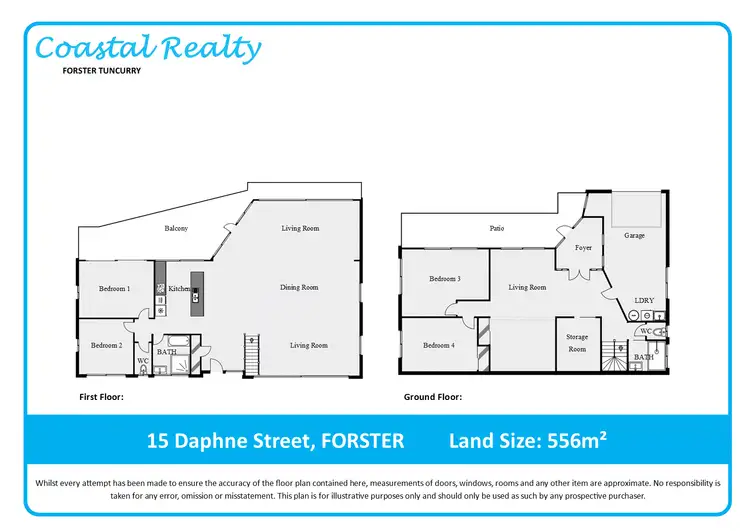 Floorplan of Homely house listing, 15 Daphne Street, Forster NSW 2428