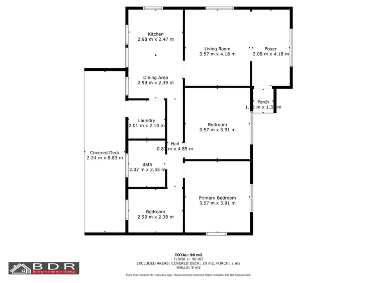 Floorplan of Homely house listing, 61 Prosper St, Howard QLD 4659