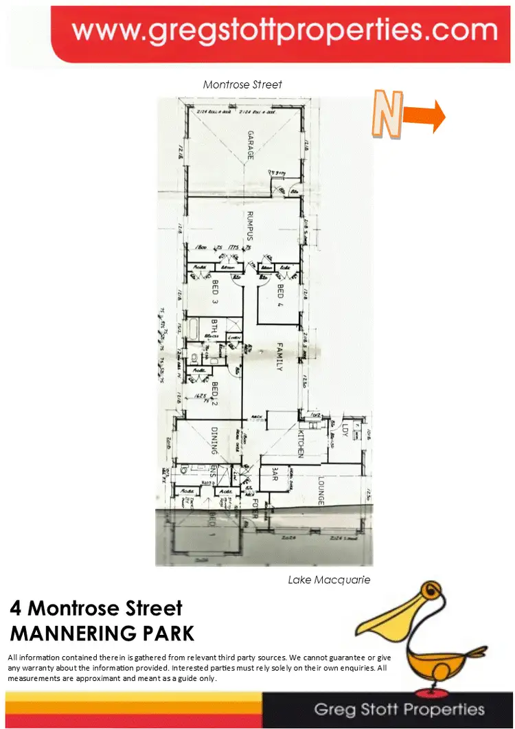 Floorplan of Homely house listing, 4 Montrose Street, Mannering Park NSW 2259