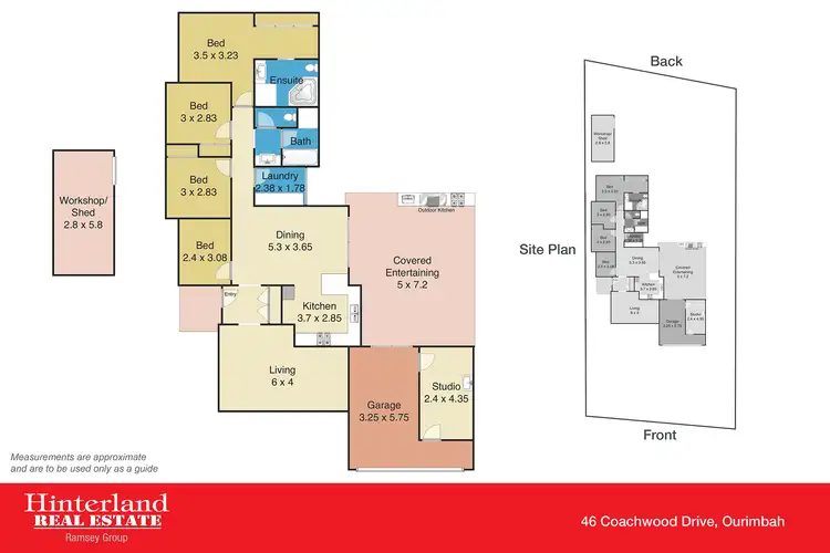 Floorplan of Homely house listing, 46 Coachwood Dr, Ourimbah NSW 2258