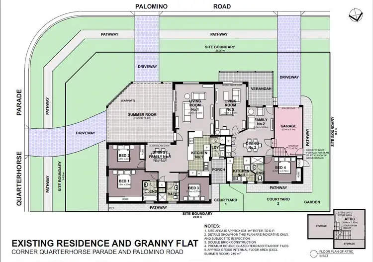 Floorplan of Homely house listing, 34 Quarterhorse Parade, Wadalba NSW 2259