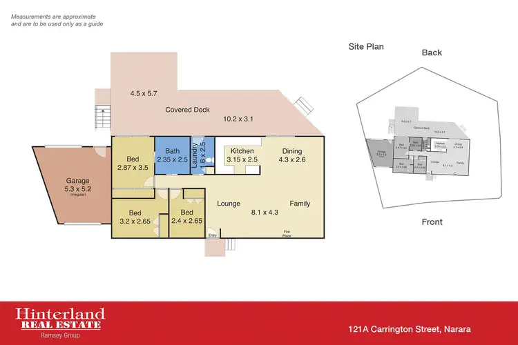 Floorplan of Homely house listing, 121A Carrington St, Narara NSW 2250