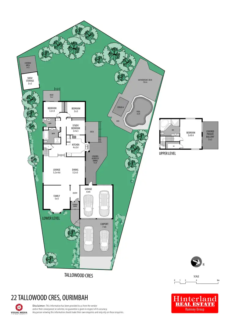 Floorplan of Homely house listing, 22 Tallowood Crescent, Ourimbah NSW 2258