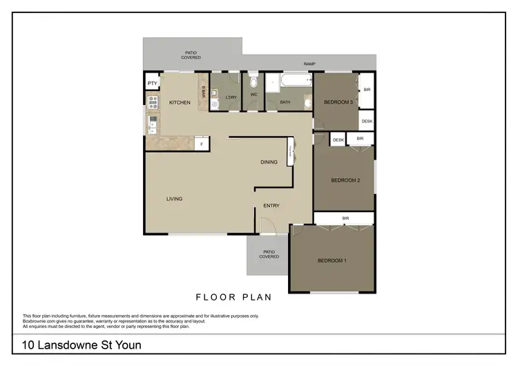 Floorplan of Homely house listing, 10 Lansdowne Street, Young NSW 2594