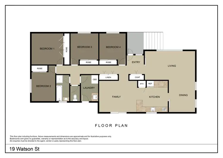 Floorplan of Homely house listing, 19 Watson Street, Young NSW 2594