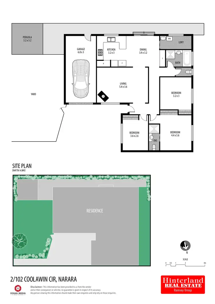 Floorplan of Homely unit listing, 2/102 Coolawin Circle, Narara NSW 2250