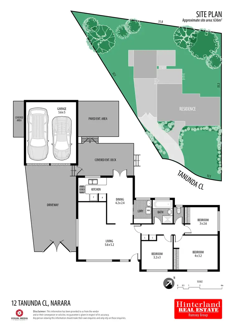 Floorplan of Homely house listing, 12 Tanunda Close, Narara NSW 2250