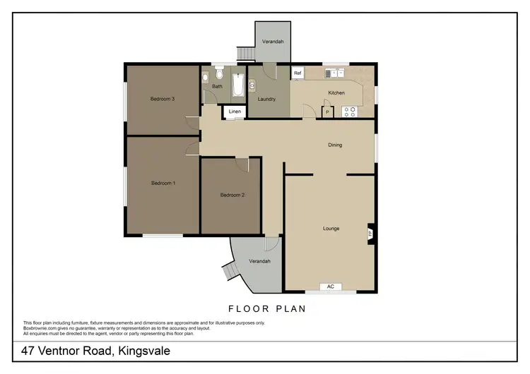 Floorplan of Homely house listing, 47 Ventnor Road Kingsvale via, Young NSW 2594