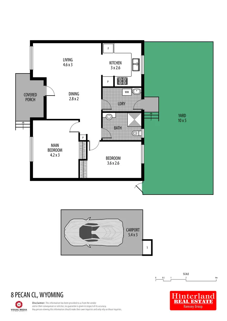 Floorplan of Homely villa listing, 3/7 Pecan Close, Wyoming NSW 2250