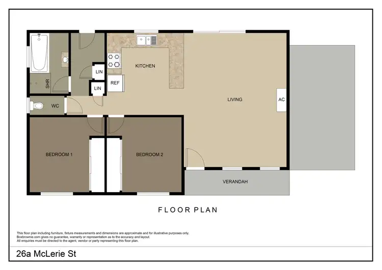 Floorplan of Homely other listing, 26/26a McLerie Street, Young NSW 2594