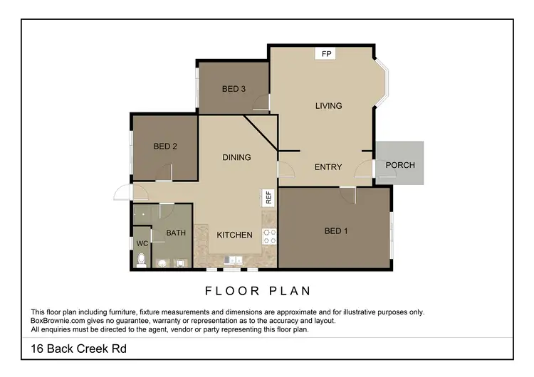 Floorplan of Homely house listing, 16 Back Creek Road, Young NSW 2594