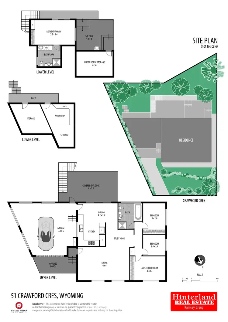 Floorplan of Homely house listing, 51 Crawford Crs, Wyoming NSW 2250