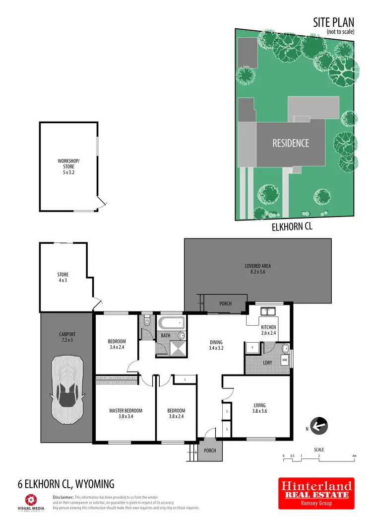 Floorplan of Homely house listing, 6 Elkhorn Close, Wyoming NSW 2250