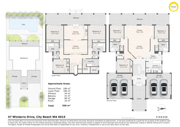 Floorplan of Homely house listing, 47 Windarra Drive, City Beach WA 6015