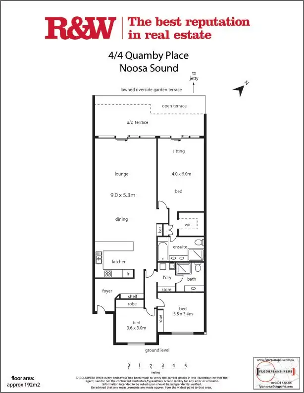 Floorplan of Homely apartment listing, 4/4 'Noosa Quays' Quamby Place, Noosa Heads QLD 4567
