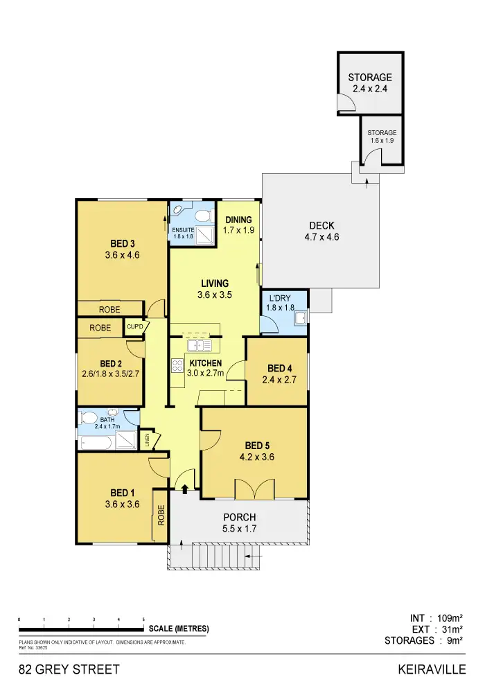 Floorplan of Homely house listing, 82 Grey Street, Keiraville NSW 2500