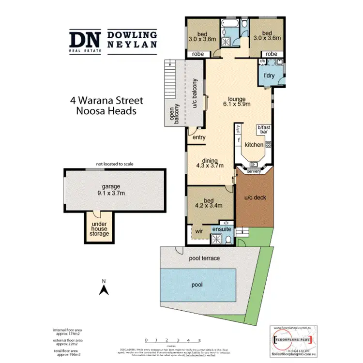Floorplan of Homely house listing, 4 Warana Street, Noosa Heads QLD 4567